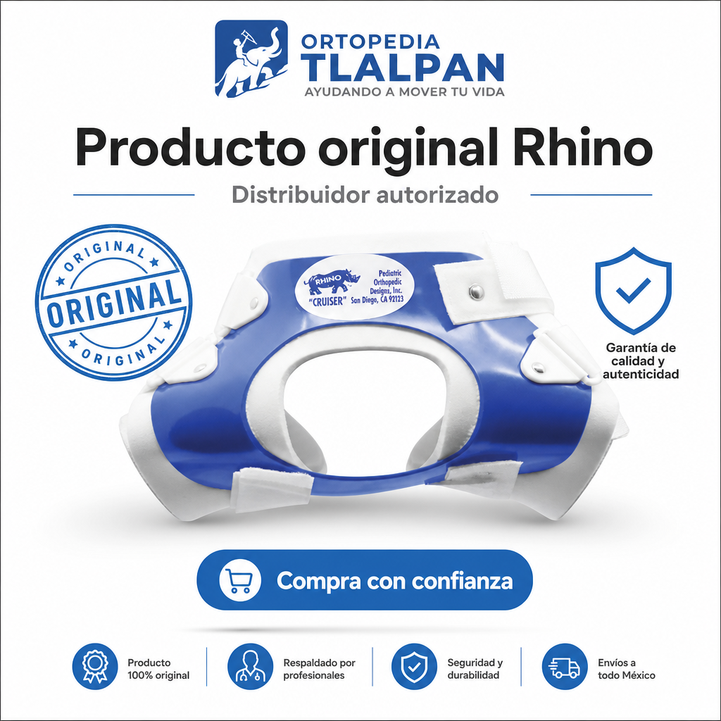 Abductor de Cadera Rhino para Niños | Férula para Displasia de Cadera Ligera y Ajustable