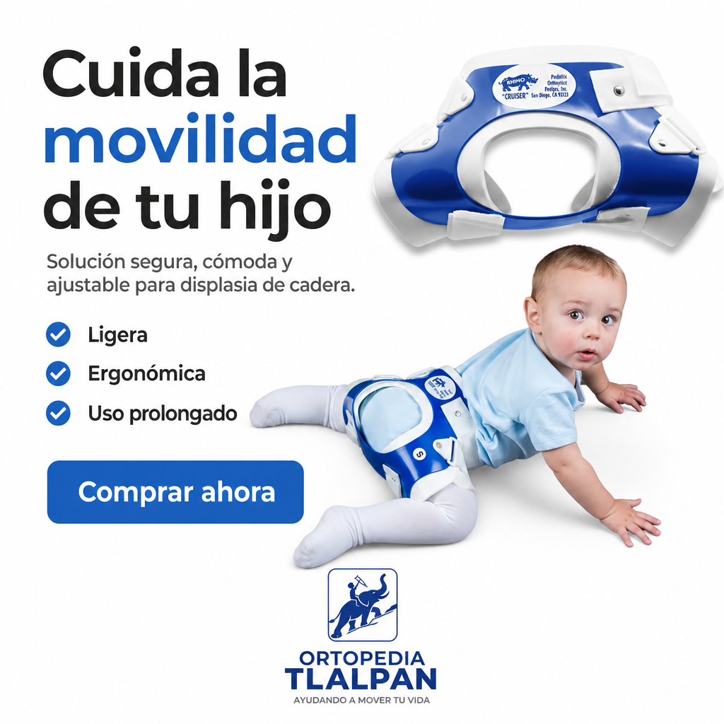 Abductor de Cadera Rhino para Niños | Férula para Displasia de Cadera Ligera y Ajustable