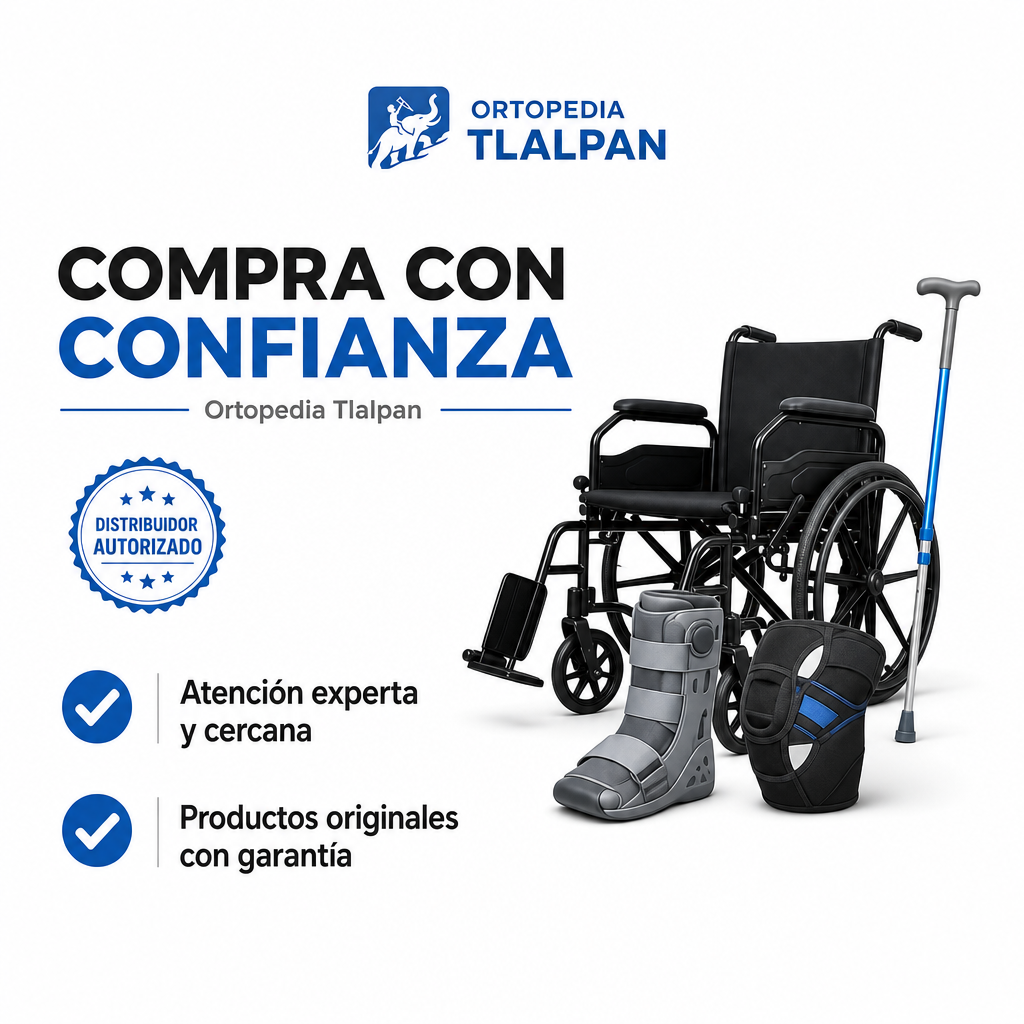 Bota Walker Neumática Corta Ortopédica para Tobillo y Pie con Ajuste Seguro