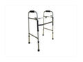 Andadera de Aluminio Económica Plegable Ajustable | Soporta 90kg con Gomas Antiderrapantes