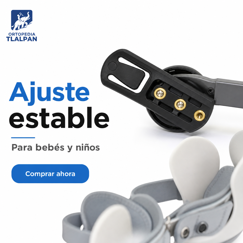 Barra Ponseti para Pie Equino Varo Infantil | Ortesis Ortopédica de Aluminio Ligero