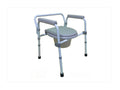 Silla Cómodo Ortopédica Plegable Económica con Altura Ajustable y WC Integrado